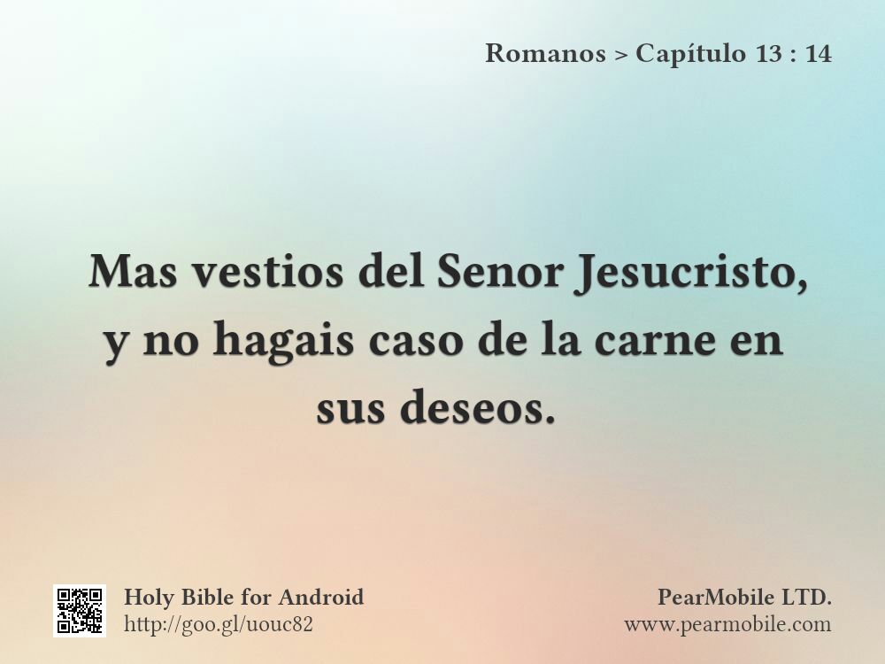 Romanos, Capítulo 13:14
